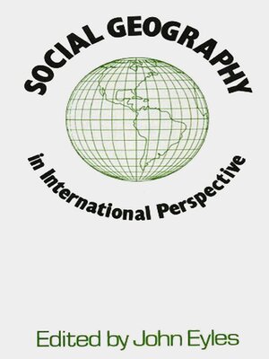 cover image of Social Geography in International Perspective